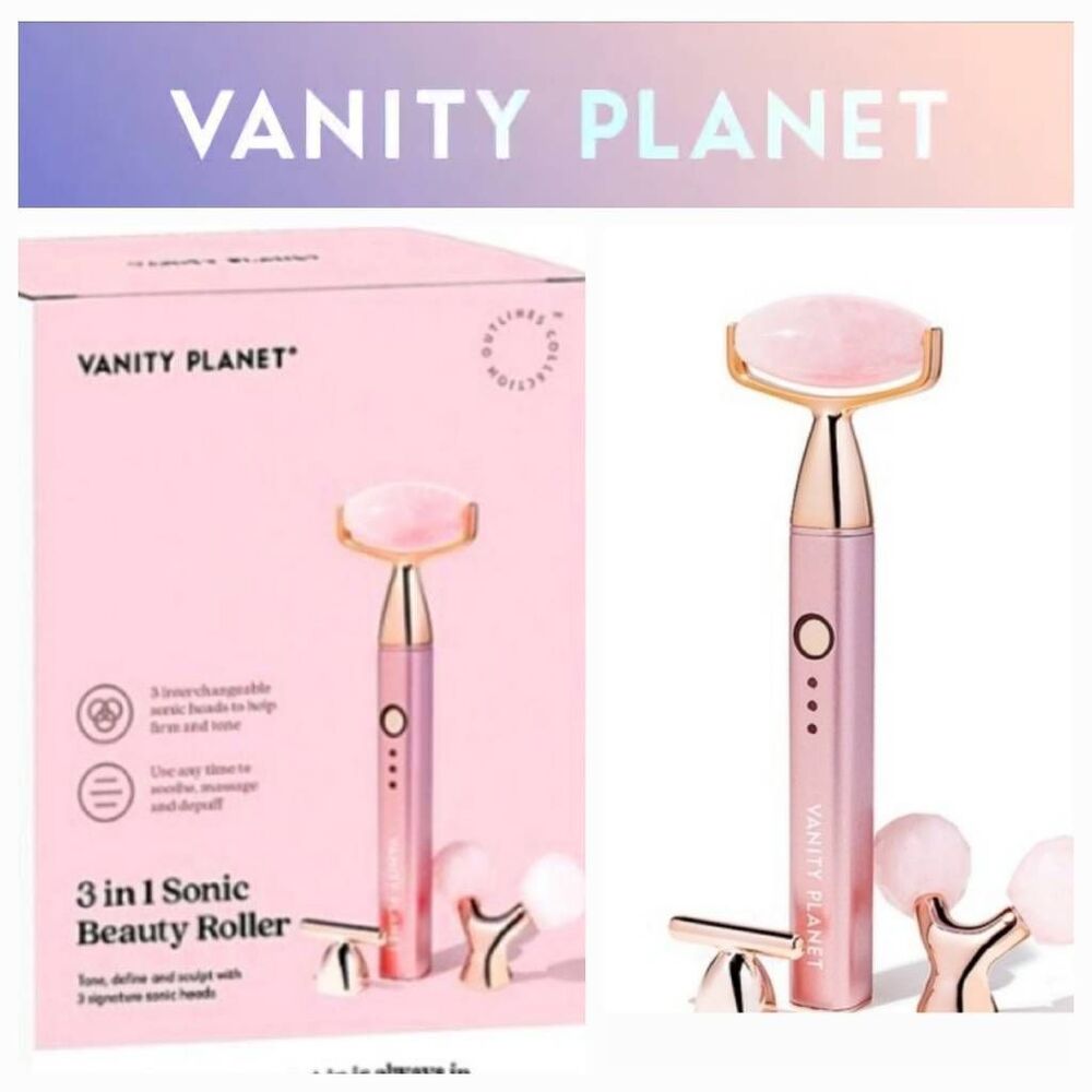 Vanity‎ Plant 3-In-1 Sonic Beauty Roller